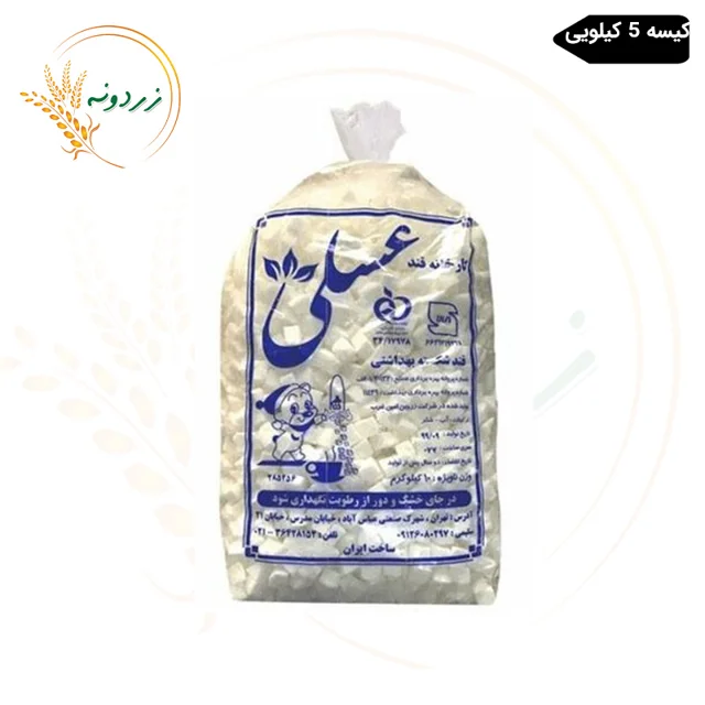 قند شکسته 10 کیلویی عسلی