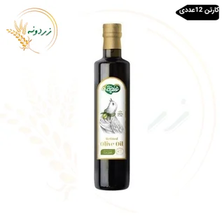 روغن مایع زیتون تصفیه شده شیشه ای 460 گرمی 12 عددی غنچه پلاس