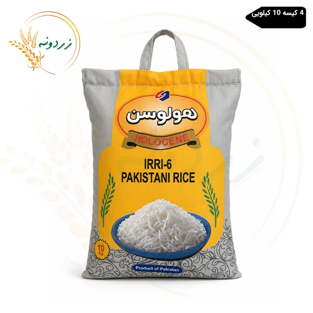 برنج پاکستانی ارسیکس هولسن کیسه 10 کیلویی
